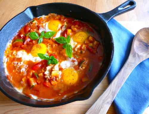 Shaksuka – gerecht met ei uit het Midden-Oosten