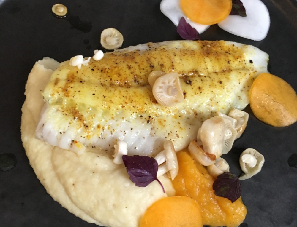 Zeebaarsfilet met bloemkoolcouscous Grip op Parkinson